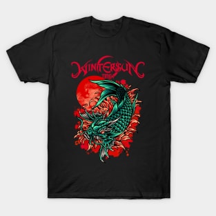 Wintersun time koi mask samurai T-Shirt